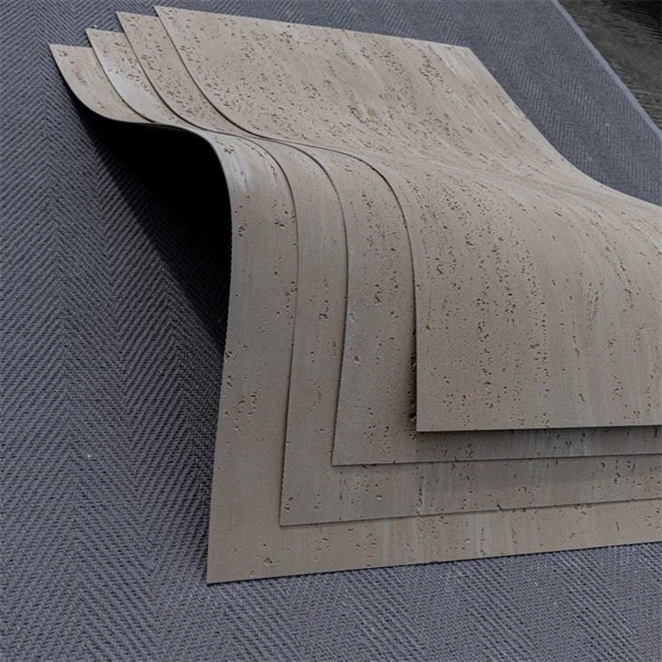 Easy To Install Flexible Travertine Stone panel